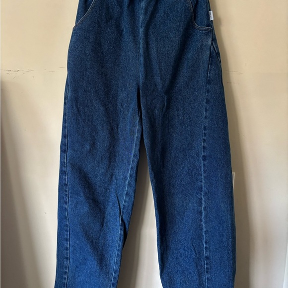 Le Bon Shoppe Long Arc Pants - Blue Denim - Picture 2 of 5